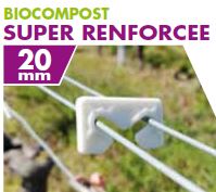Agrafes Biocompost super renforcée 20